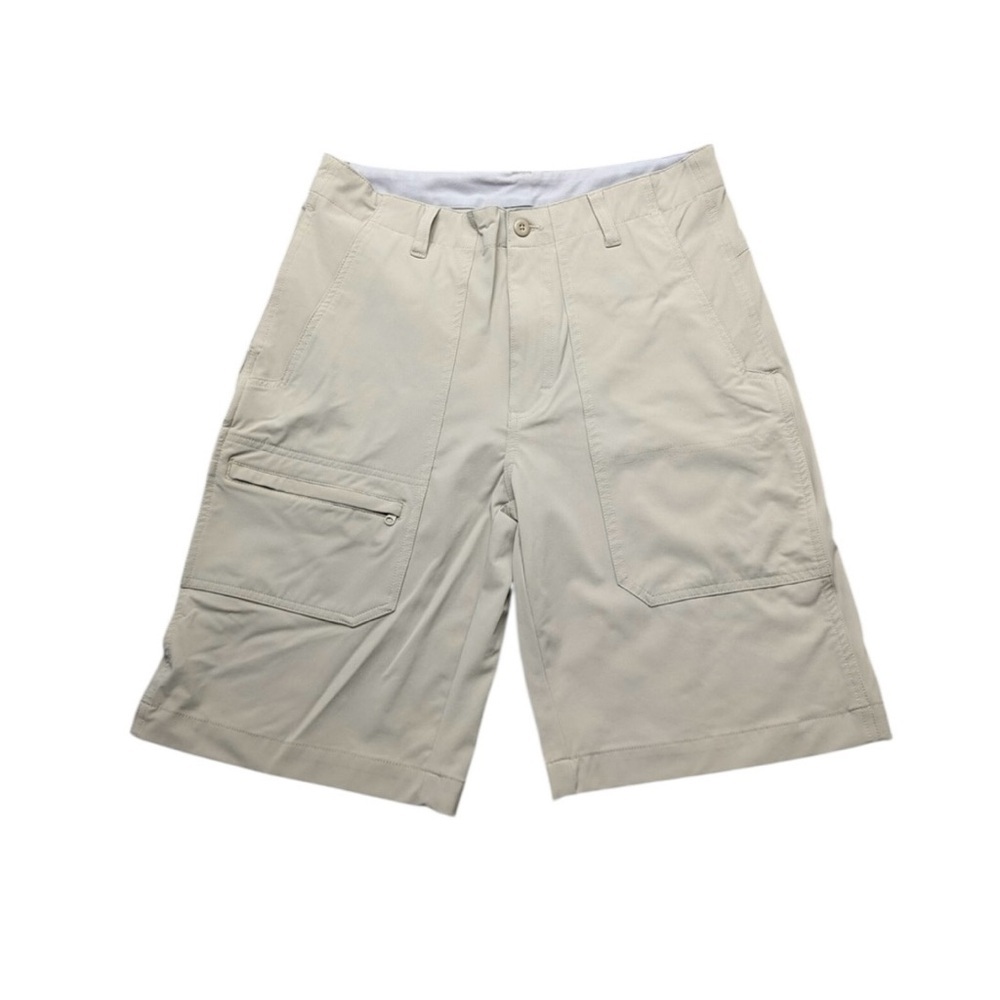 Woolrich Men's Light Beige Cargo Hiking Shorts